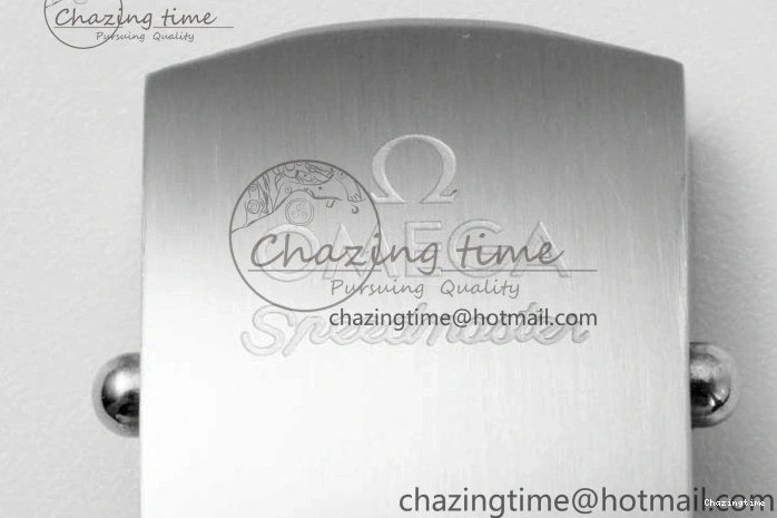 0130 Speedmaster Racing Master SS HKF Best Edition White Dial on SS Bracelet A Premium 7809